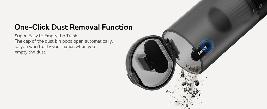 Baseus A3lite Car Vacuum Cleaner Black
