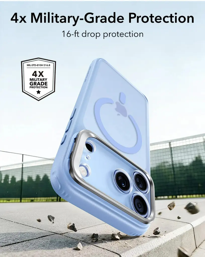 imgi_66_iPhone-2026-Pro-Classic-Hybrid-Magnetic-Case-with-Camera-Control-and-Flex-Stand-Frosted-Misty-Blue-ESR-242126298.webp