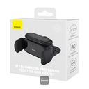 Baseus Steel Cannon pro   Solar Electric   Car Mount Black
