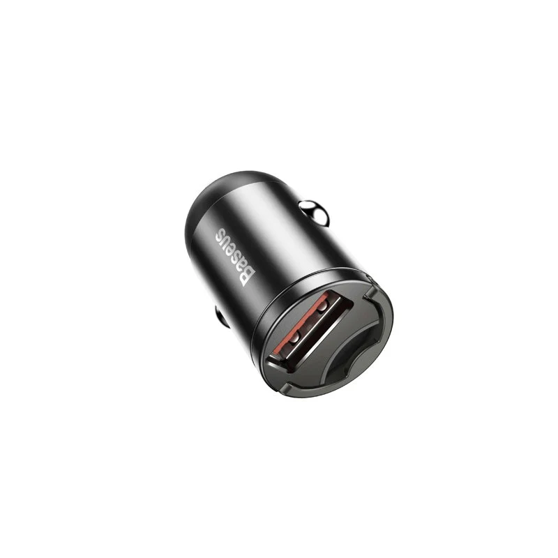 Baseus Tiny Star Mini Quick Charge Car Charger USB Port 30W Gray