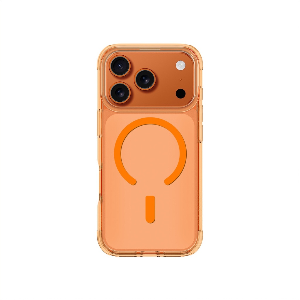 AMAZINGTHING Minimal Mag MAGSAFE DROP PROOF CASE FOR IPHONE 17 PRO MAX 6.9 (Color: Orange)"