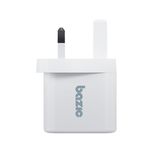 Bazic GoPort Velox 1-Port USB-C and 1- Port USB-A 35W PD Wall Charger - White
