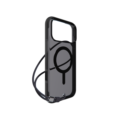 BodyGuardz Ace Pro MagSafe Case for iPhone 17 Pro Max - Smoke Black