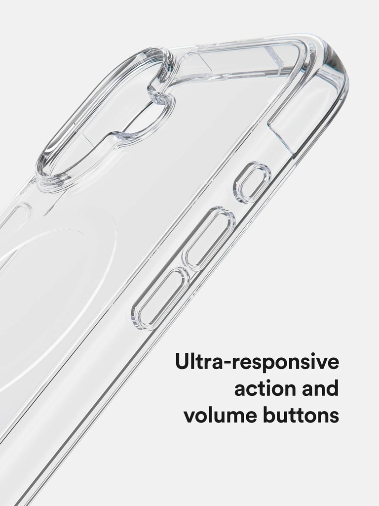 BodyGuardz Carve MagSafe Clear Case for iPhone 17