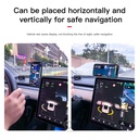 Brave BHL-48 Magnetic Car Phone Holder - Foldable, 360 Degree Rotatable, Universal for All Phones - Black