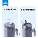 Brave Rotating Handle 24H Cold & 12H Hot Retention Leak-Proof 1200mL Purple