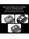 Brave Tech Pouch Organizer Portable Gadget Storage For Travel – Black