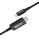 C1-10 USB-C to HDTV aluminum alloy connectors HD video cable - Black