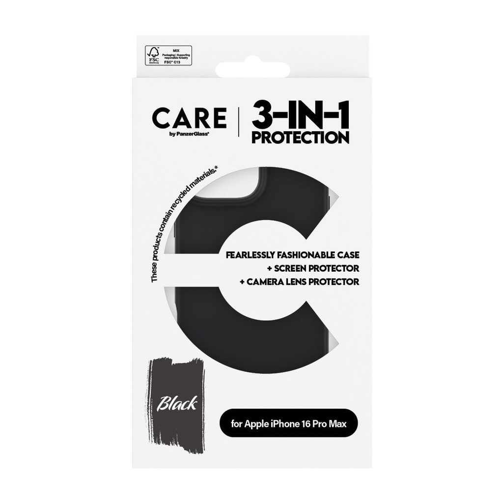 CARE by PanzerGlass® Fashion 3-in-1 Bundle iPhone '24 6.9" Pro