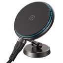 D30 magnetic folding wireless charging car holder,black