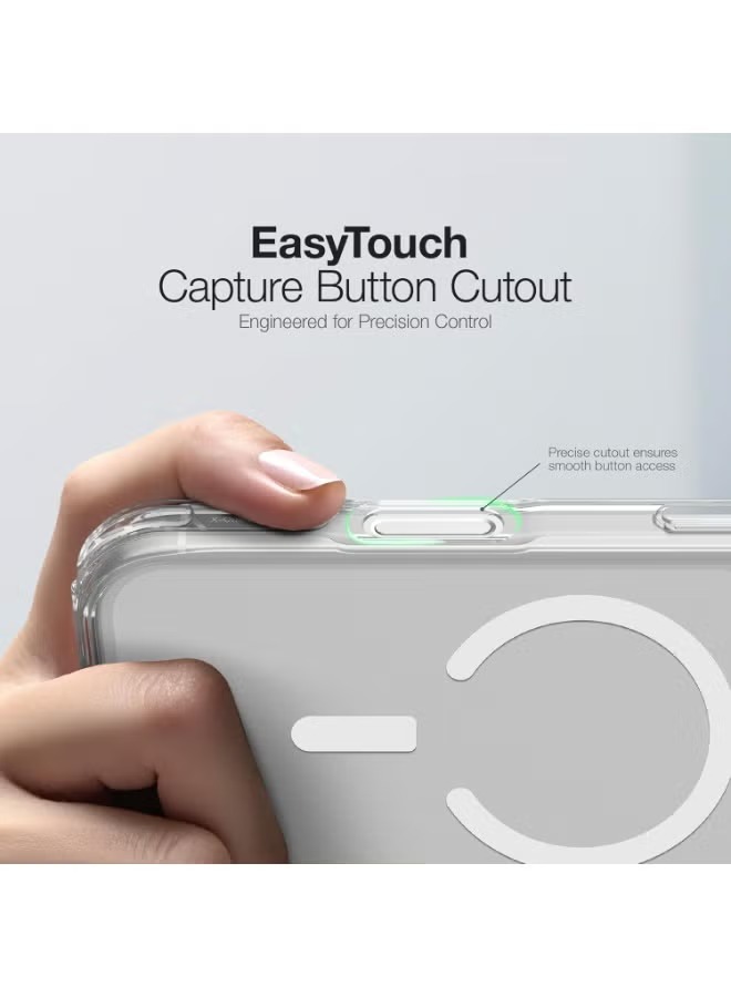 AMAZINGTHING TITAN PRO MAGSAFE DROP PROOF CASE FOR IPHONE 17 PRO MAX 6.3 (Color: CLEAR)