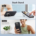 ESR iPhone 15 Pro Cloud Soft Case with Stash stand haLock