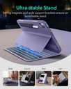 ESR ipad Air 11"/10.9" (2020-2025) Gen 7/6/5/4 Shift Magnetic Case purple