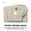 Elago LapTop 12" - 14" Pocket Sleeve (Stone)
