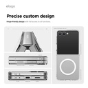 Elago Samsung Galaxy Z Flip 7 Magnetic PC Clear Case