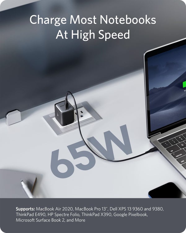 ANKER NANO 11 65W FASTER AND SMALLER