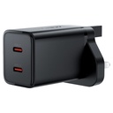 ACEFAST A128 PD45W GaN (USB-C+USB-C) charger,black(UK)