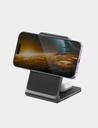 Energea MagTrio 3 IN 1 Foldable Magnetic Fast Wireless Charger - Gunmetal 