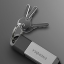 Energea Sheath Key 2-IN-1 USB-C to USB-C+ USB-A 480Mbps with 60W Cable 15CM - Gunmetal