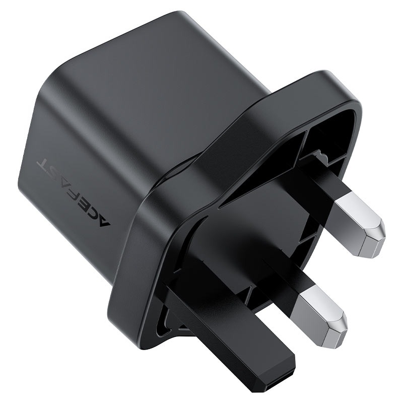 AceFAast A124 PD30W GaN (USB-C) charger,black(UK)