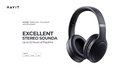 Havit-H633BT Audio series-Bluetooth headphone - Black