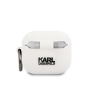 Karl Lagerfeld AirPods 3 Karl Head Silicone Case (white)