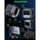 Nexode RG USB-C GaN Wall Charger 65W - Grey