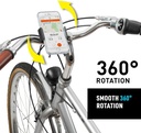NiteIze SqueezeTM Rotating Smartphone Bar Mount for Bikes
