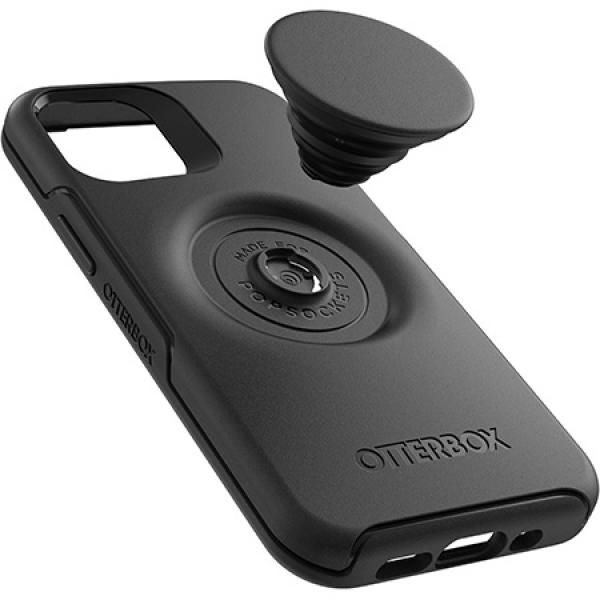 OtterBox Otter + Pop Symmetry Case for iPhone 12/12 Pro-black