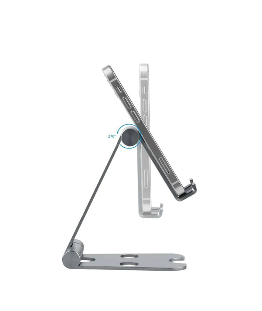 Powerology Simpl Foldable Universal Stand - Silver