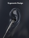 RAVP RP-BH1004 Mono Earphone L-Connector BLK