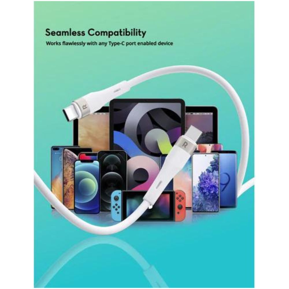 RAVPower RP-CB1038 60W C-C Cable 1M White