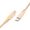 Ravpower Nylon Braided Type-C to Lightning Cable 0.3M - Gold