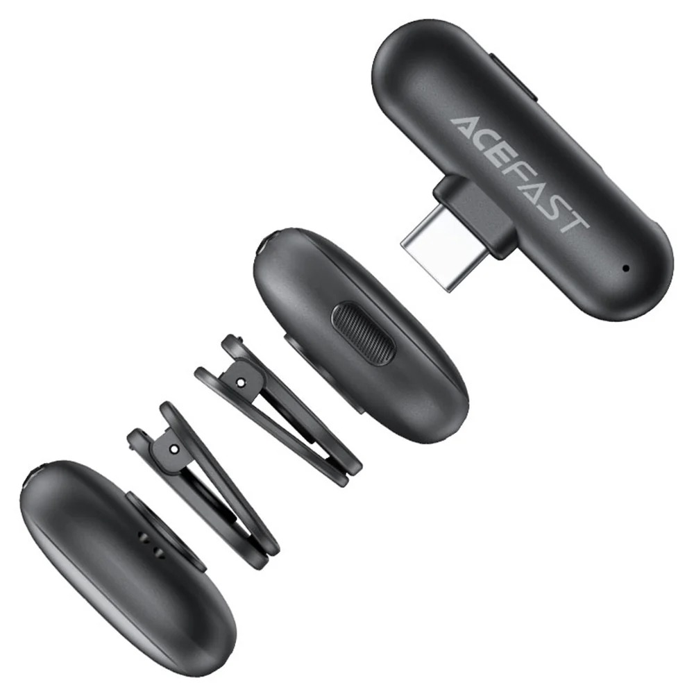 AceFast R1 wireless lavalier microphones Type C