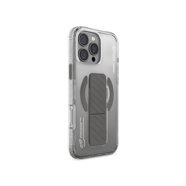 SkinArma Axon Magsafe Case for iPhone 16 Pro - Titanium
