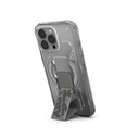 SkinArma Helio MagSafe Case With Grip Stand for iPhone 16 Pro - Titanium
