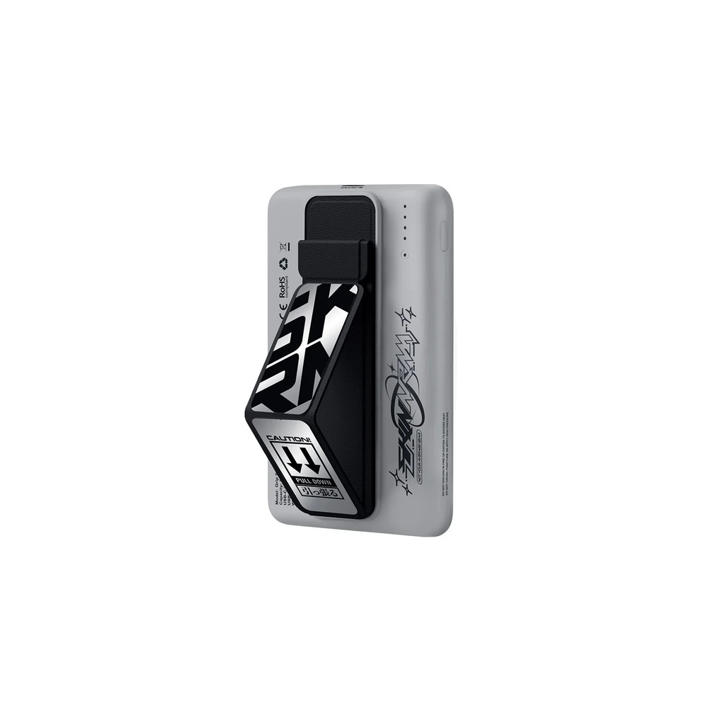 SkinArma Kira Kobai USB-C PD 20W Wireless 5000mAh Power Bank - Silver