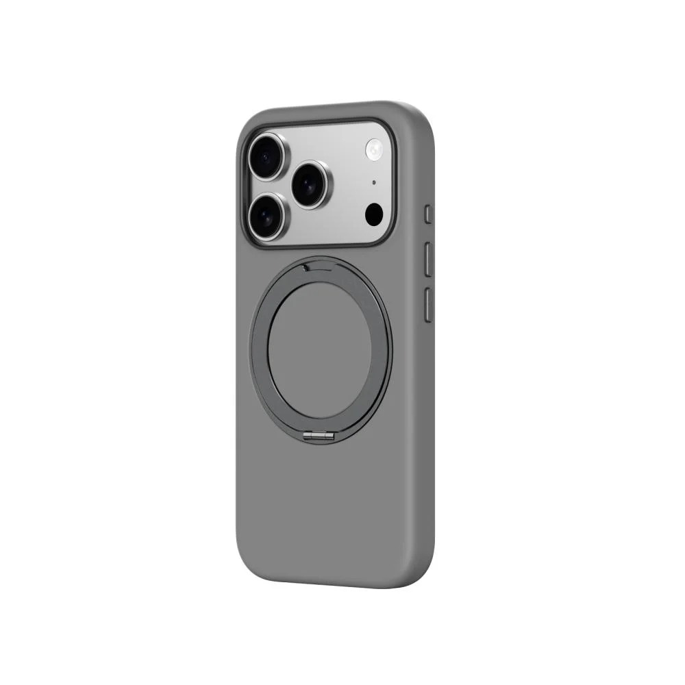 AMAZINGTHING CLOUDIE MAGSPIN DROP PROOF CASE FOR IPHONE 17 PRO MAX 6.9 (Color: GREY)