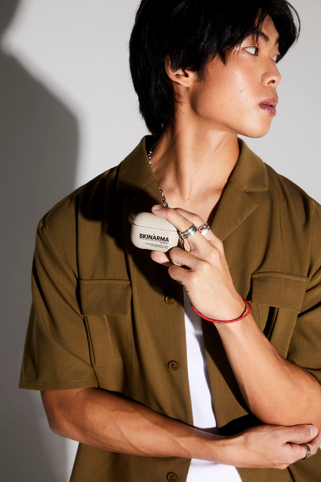 SkinArma Spunk Case for Airpods Pro 2 - Orange Red