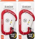 SlideLock® Carabiner Aluminum #4