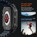 Spigen Rugged Armor Case for Apple Watch Ultra - Matte Black 