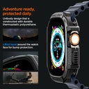 Spigen Rugged Armor Case for Apple Watch Ultra - Matte Black 