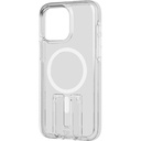 Tech21 Evo Crystal MagSafe Case With Kick Stand for iPhone 15 Pro Max - White