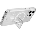 Tech21 Evo Crystal MagSafe Case With Kick Stand for iPhone 15 Pro Max - White