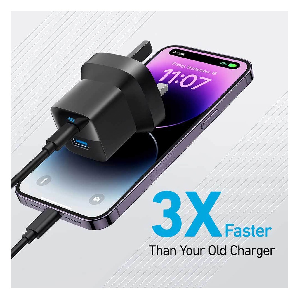 Anker 323 Charger (33W)  -Black