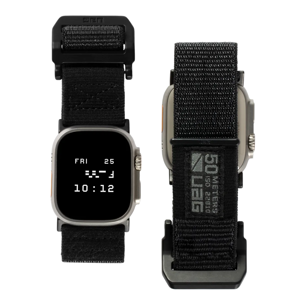 UAG Apple Watch Ultra/45/44/42mm Active Strap  (New) black