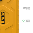 UAG Pathfinder MagSafe Case for Samsung Galaxy S25 Ultra (Heritage Yellow)