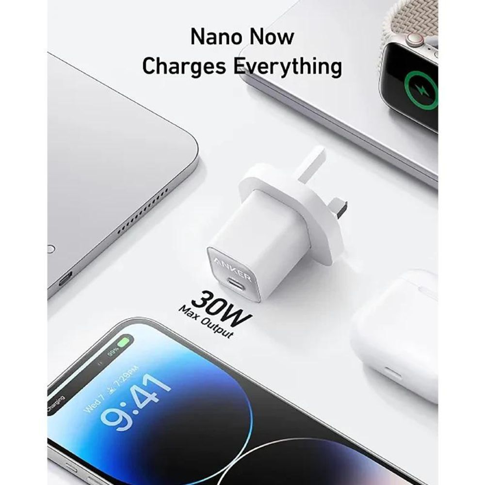 Anker 511 Charger (Nano 3, 30W) -Black