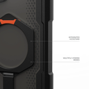 UAG Samsung Galaxy S24 Ultra Plasma XTE Magsafe Case Black/Orange