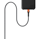 UAG USB-C to USB-C Cable, 1.5M, 60W, 9B4413114097 – Black & Orange